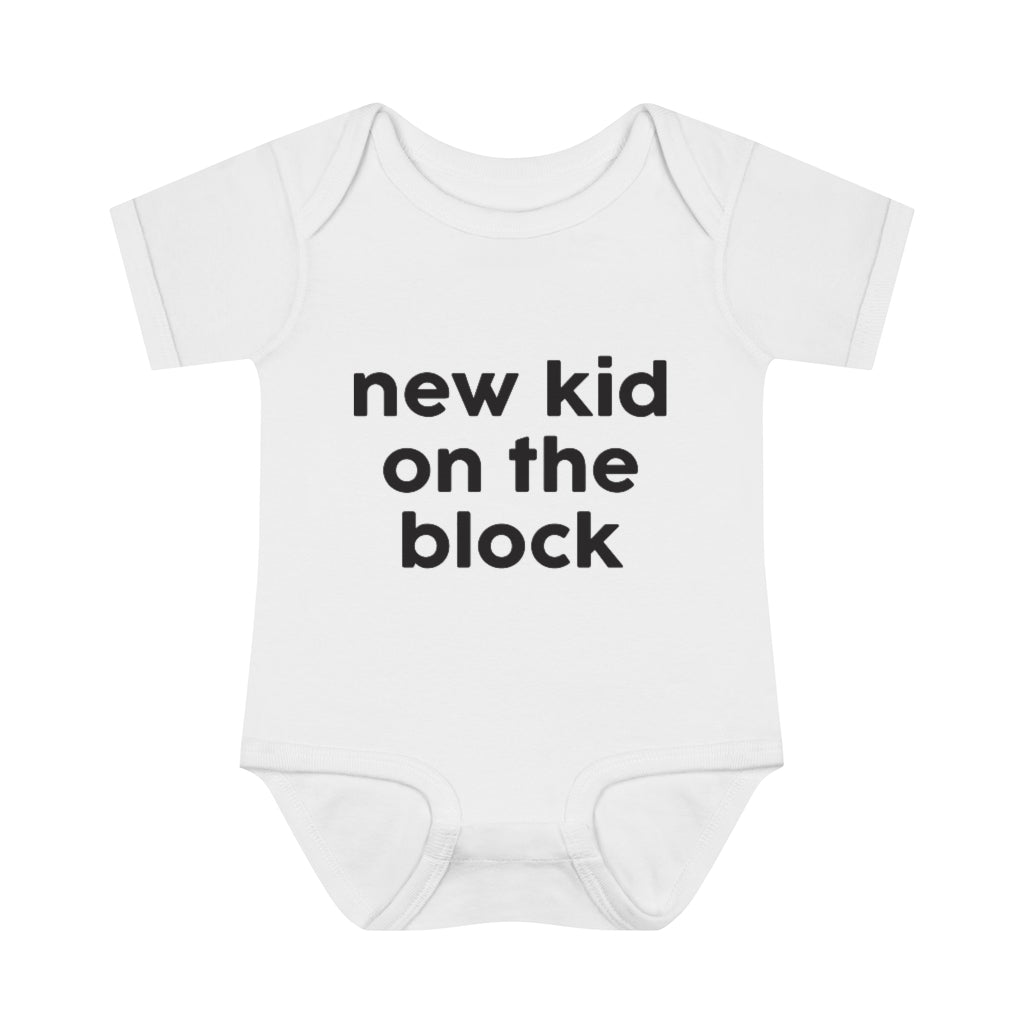 New Kid On The Block Infant Onesie New Kid On The Block Infant Onesie