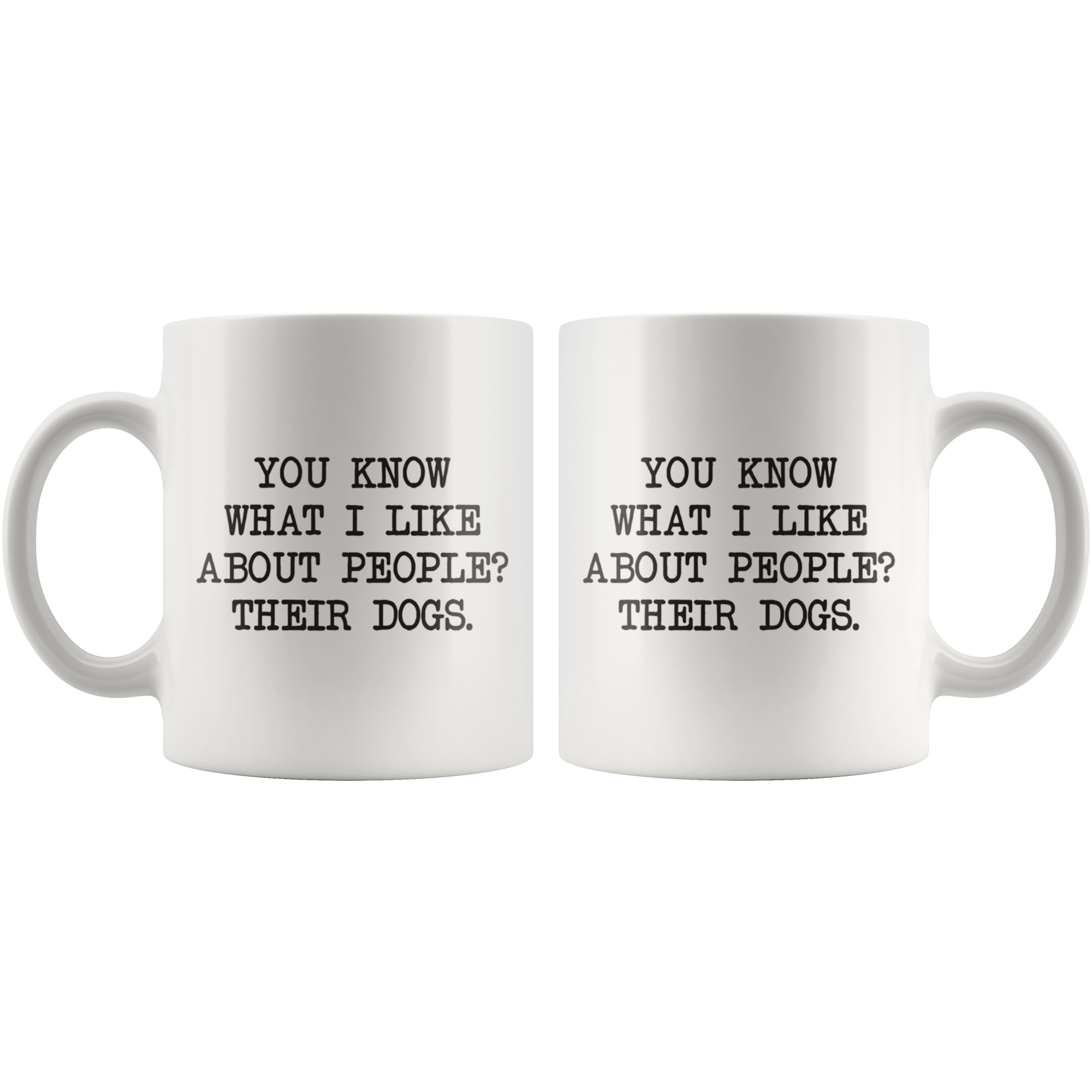 I Love Your Dog Coffee Mug I Love Your Dog Coffee Mug