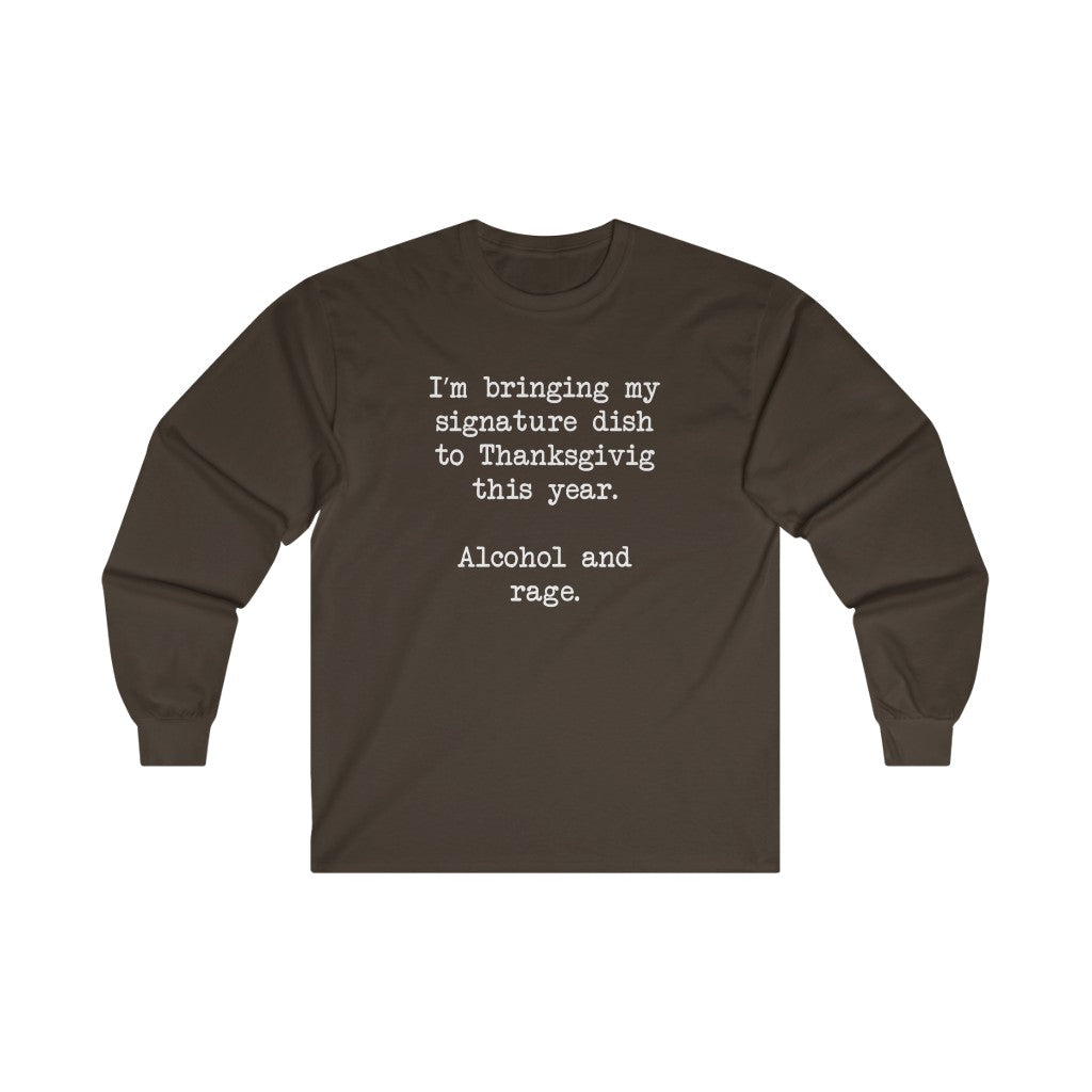 Signature Dish Long Sleeve Tee Signature Dish Long Sleeve Tee