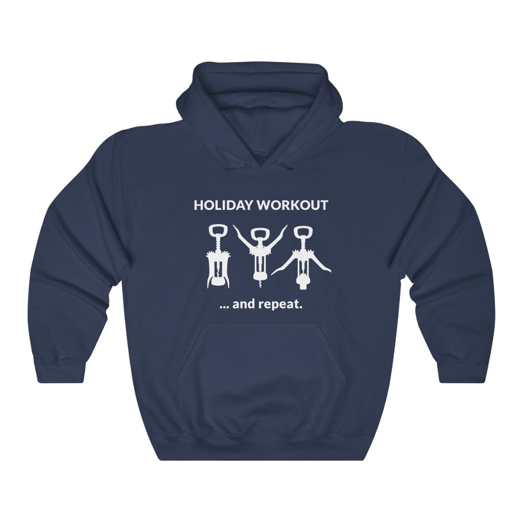 Holiday Workout Hooded Sweatshirt Holiday Workout Hooded Sweatshirt