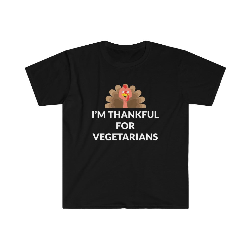 Thankful For Vegetarians T-Shirt Thankful For Vegetarians T-Shirt