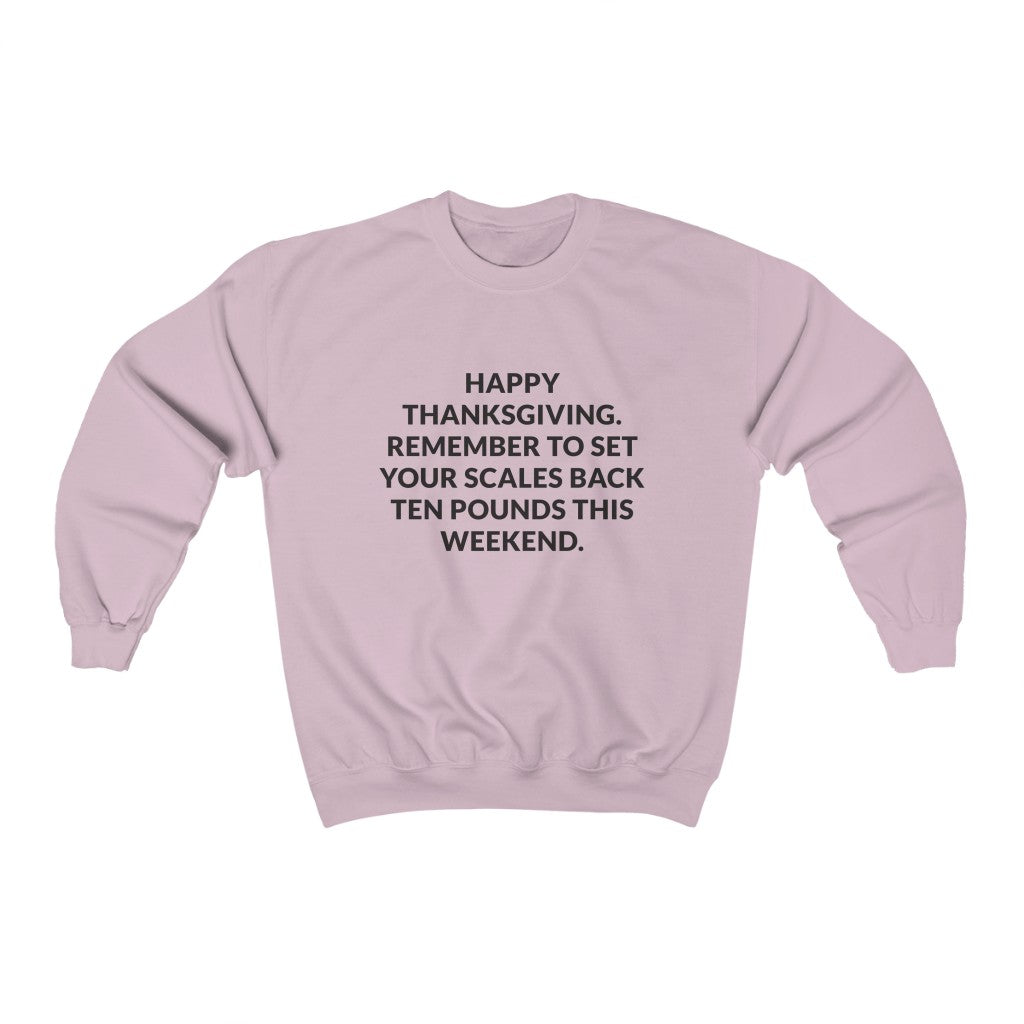 Set Your Scales Crewneck Sweatshirt Set Your Scales Crewneck Sweatshirt