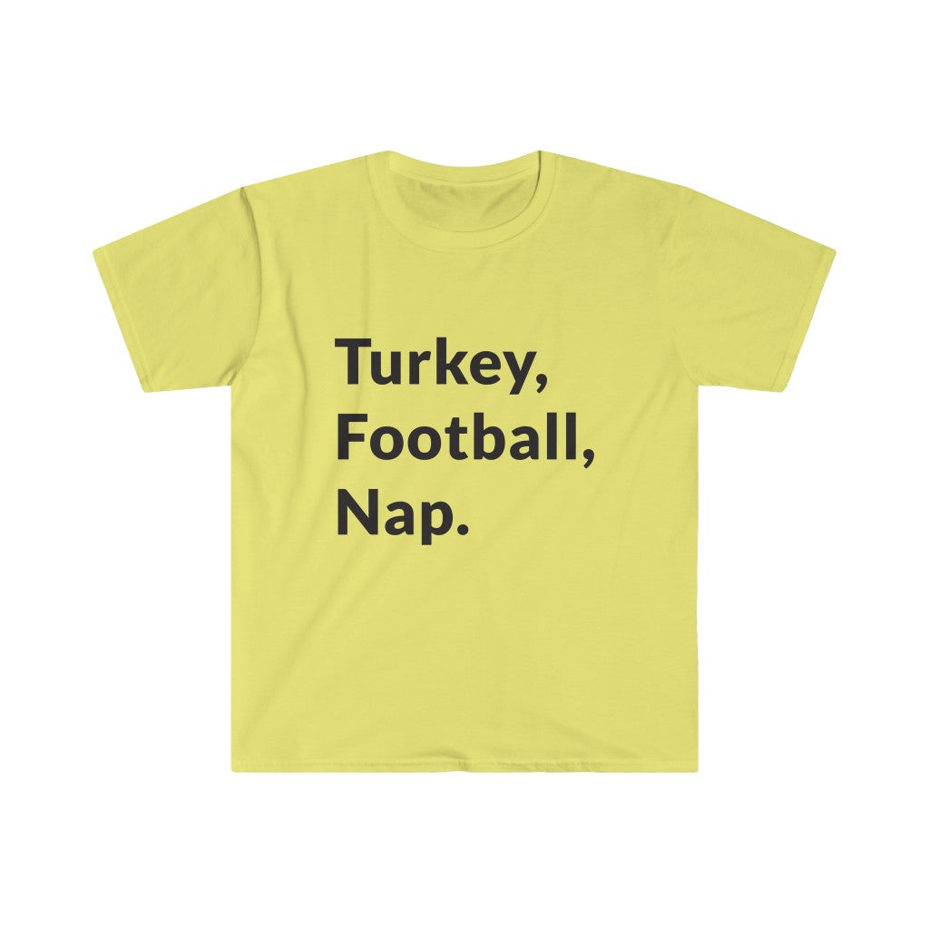 Turkey, Football, Nap T-Shirt Turkey, Football, Nap T-Shirt