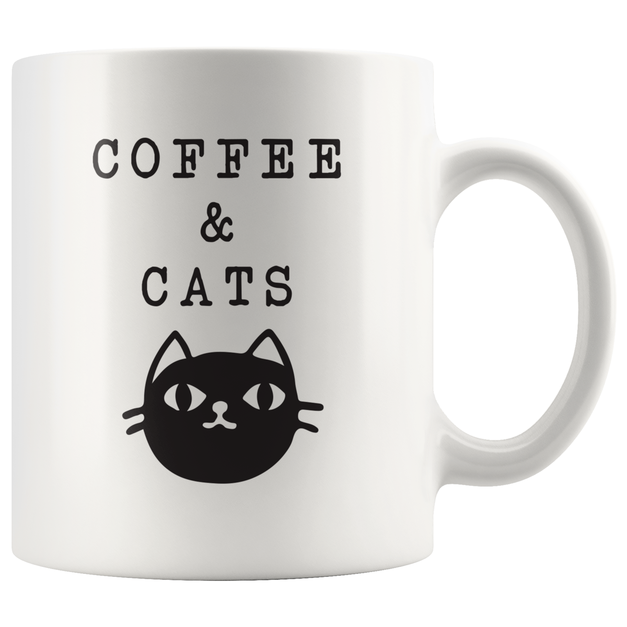 Coffee And Cats Coffee Mug Coffee And Cats Coffee Mug