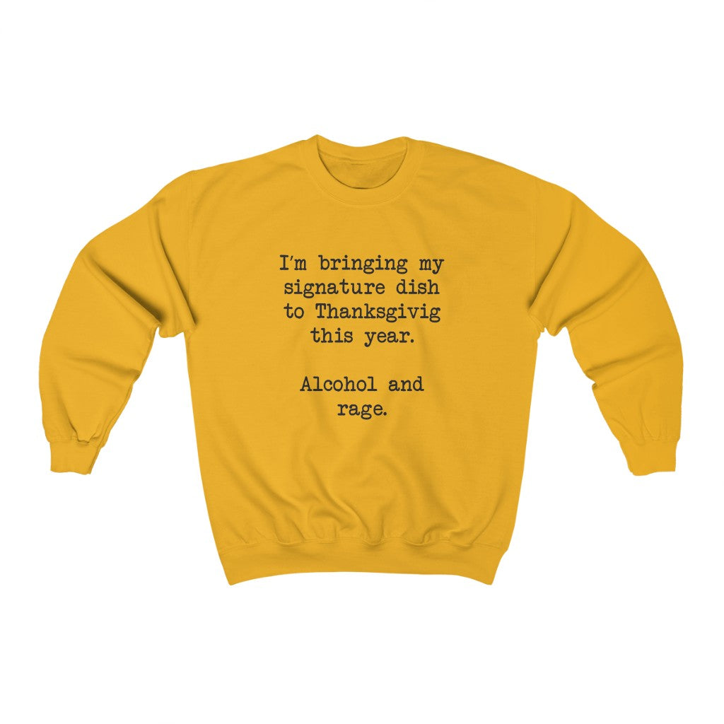 Signature Dish Crewneck Sweatshirt Signature Dish Crewneck Sweatshirt