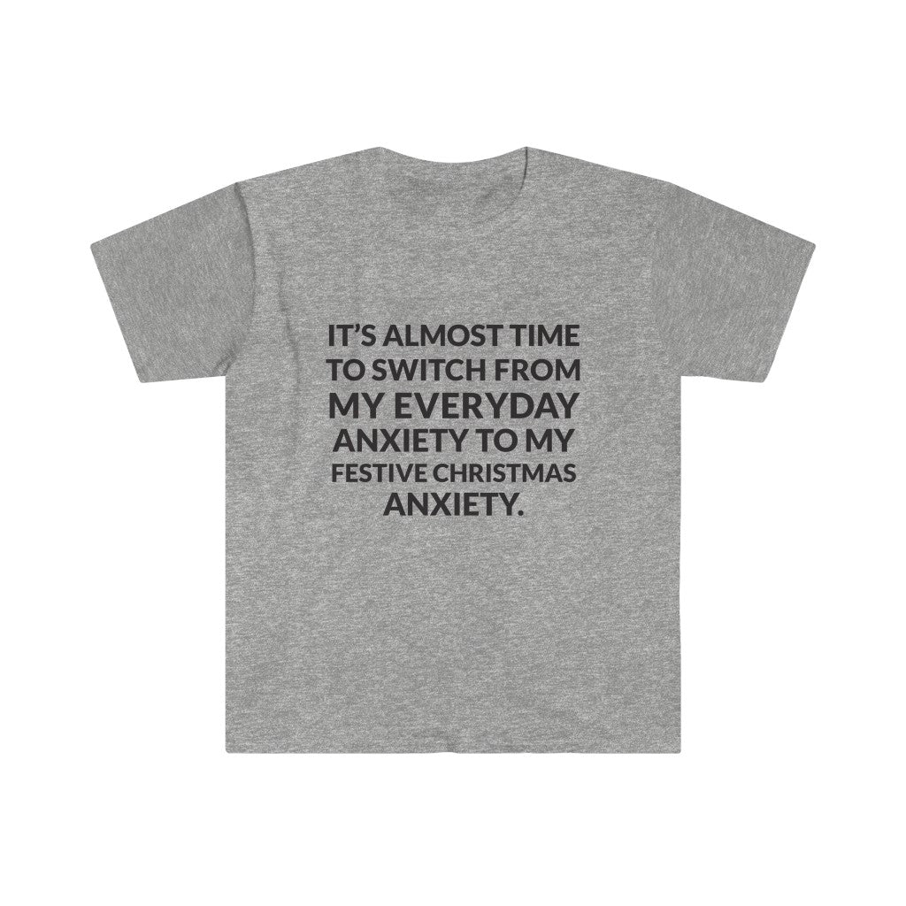 Holiday Anxiety T-Shirt Holiday Anxiety T-Shirt