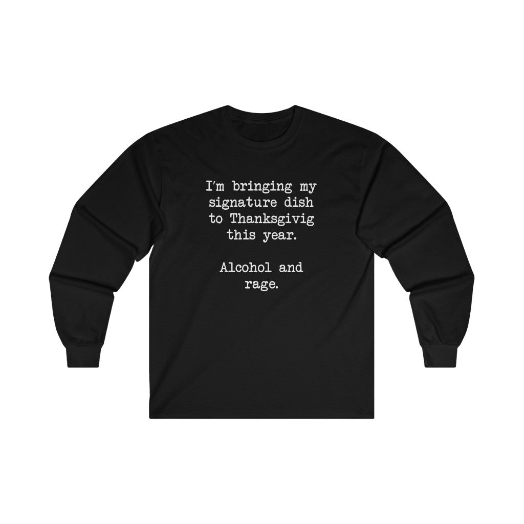 Signature Dish Long Sleeve Tee Signature Dish Long Sleeve Tee