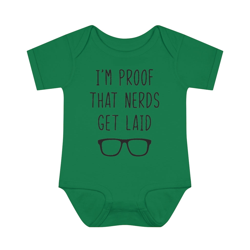 Nerds Do Get Laid Infant Onesie Nerds Do Get Laid Infant Onesie