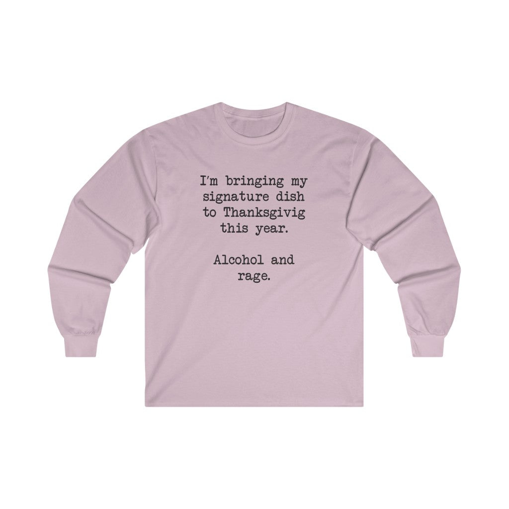 Signature Dish Long Sleeve Tee Signature Dish Long Sleeve Tee
