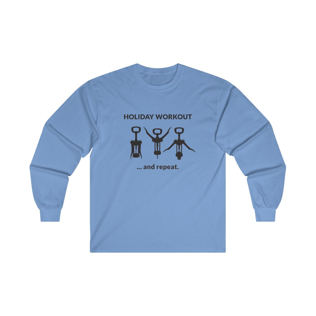 Holiday Workout Long Sleeve Tee Holiday Workout Long Sleeve Tee