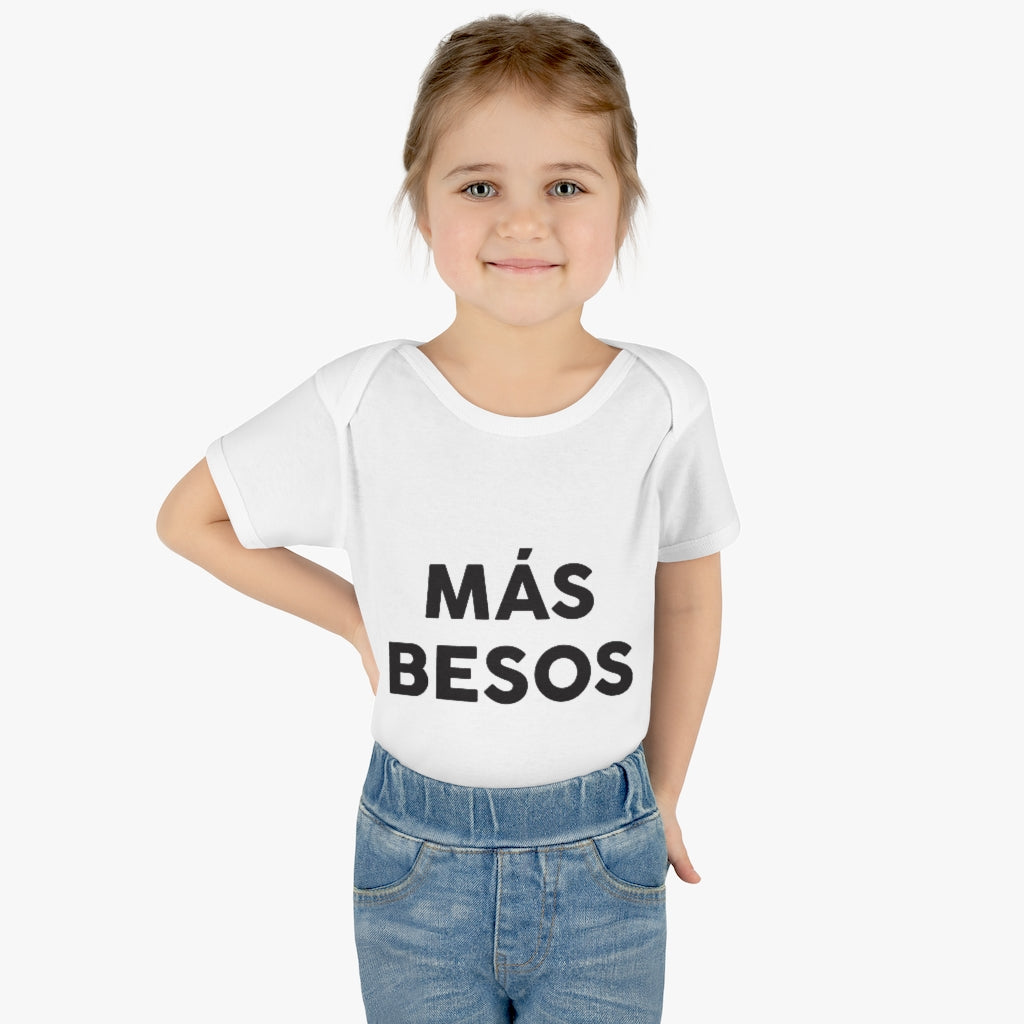 Mas Besos Infant Onesie Mas Besos Infant Onesie