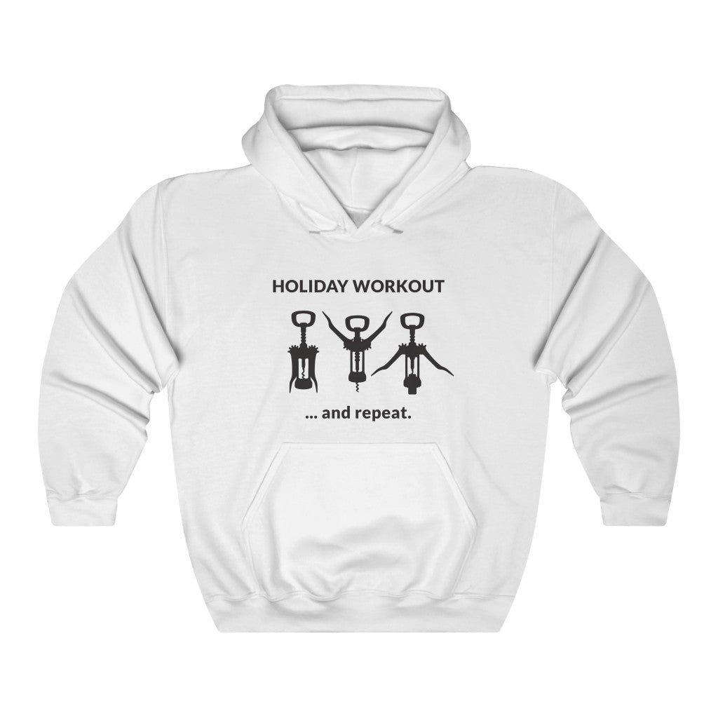 Holiday Workout Hooded Sweatshirt Holiday Workout Hooded Sweatshirt