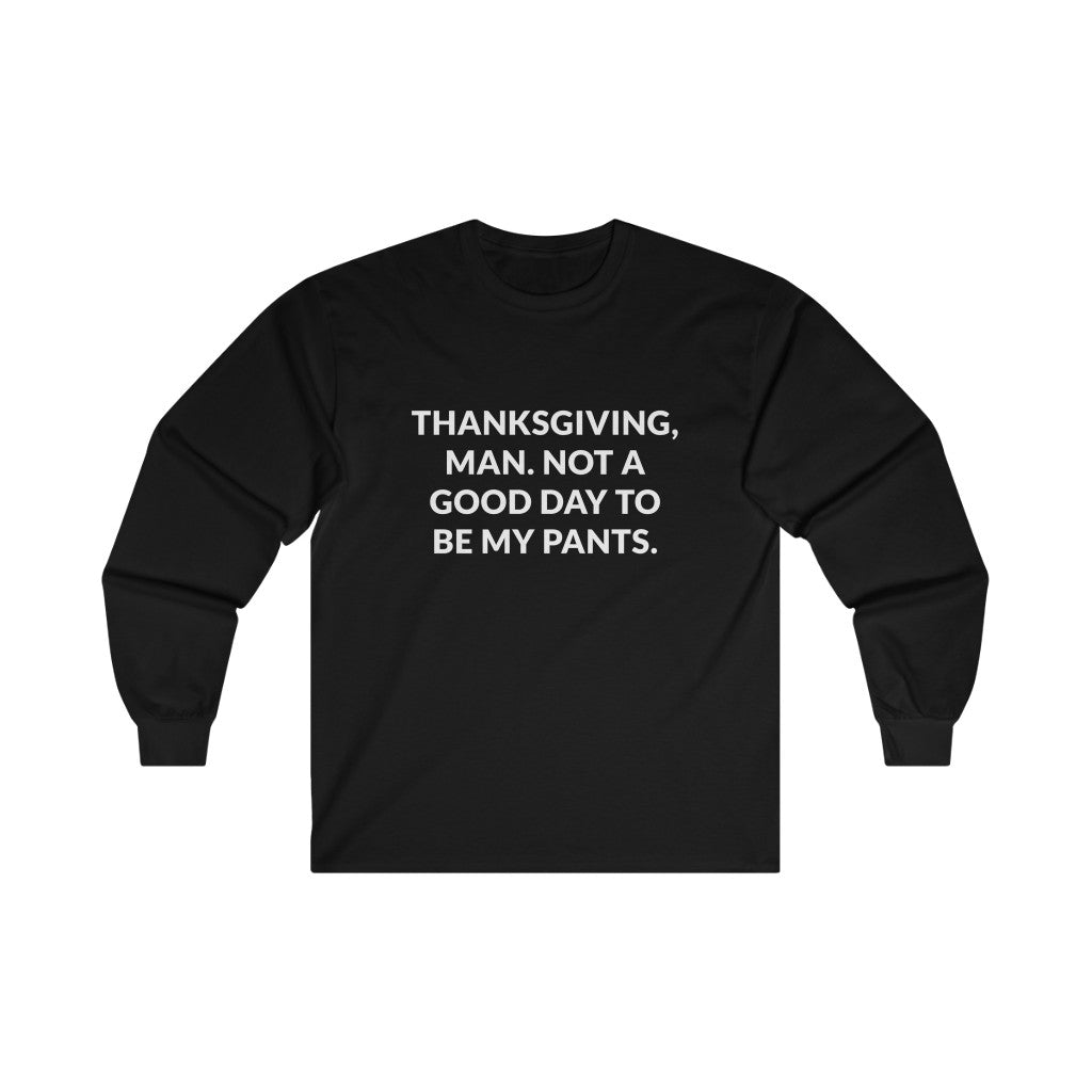 Thanksgiving, Man Long Sleeve Tee Thanksgiving, Man Long Sleeve Tee