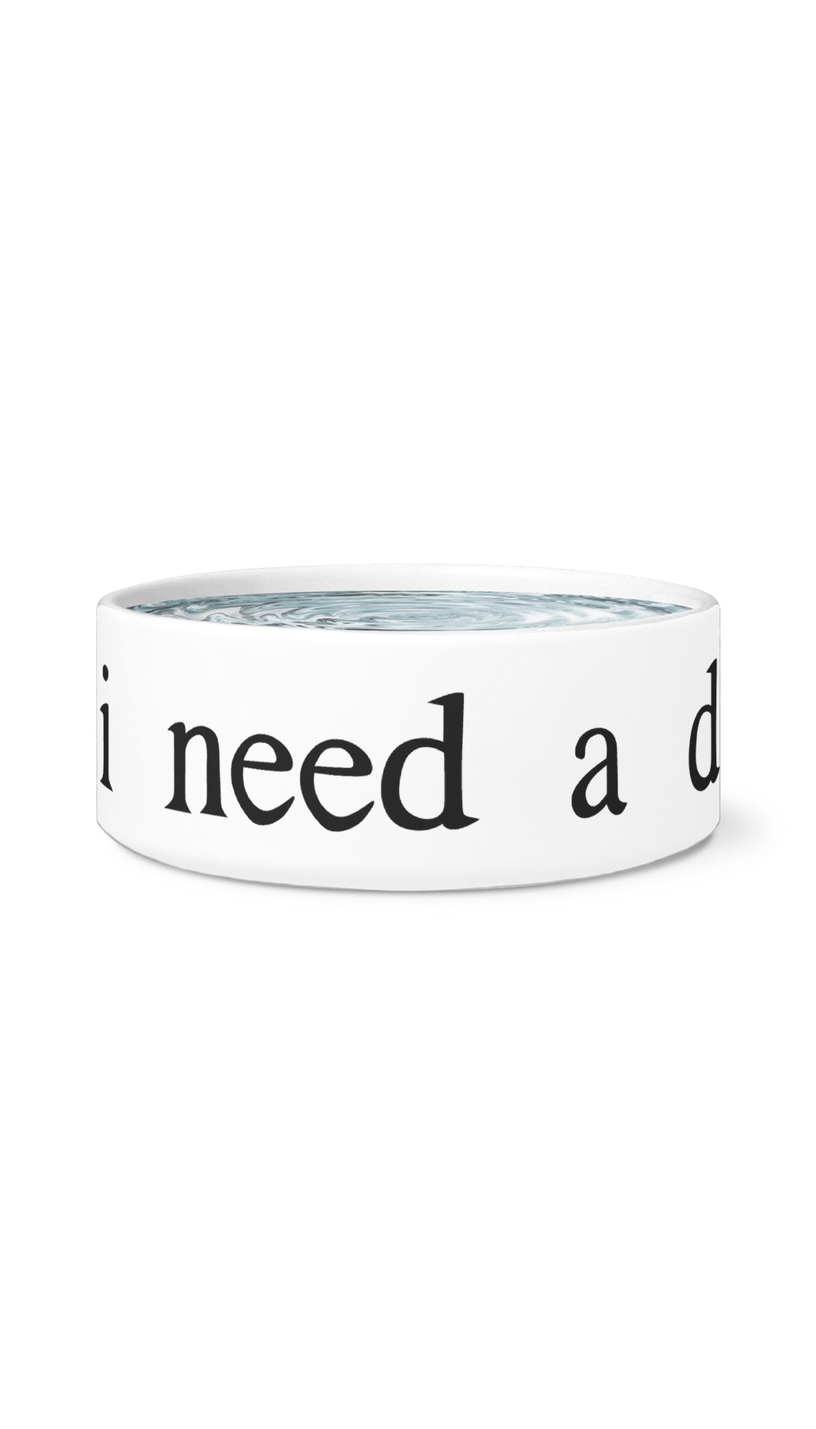 Man I Need A Drink Pet Bowl Man, I Need A Drink White Pet Bowl | Sarcastic Me