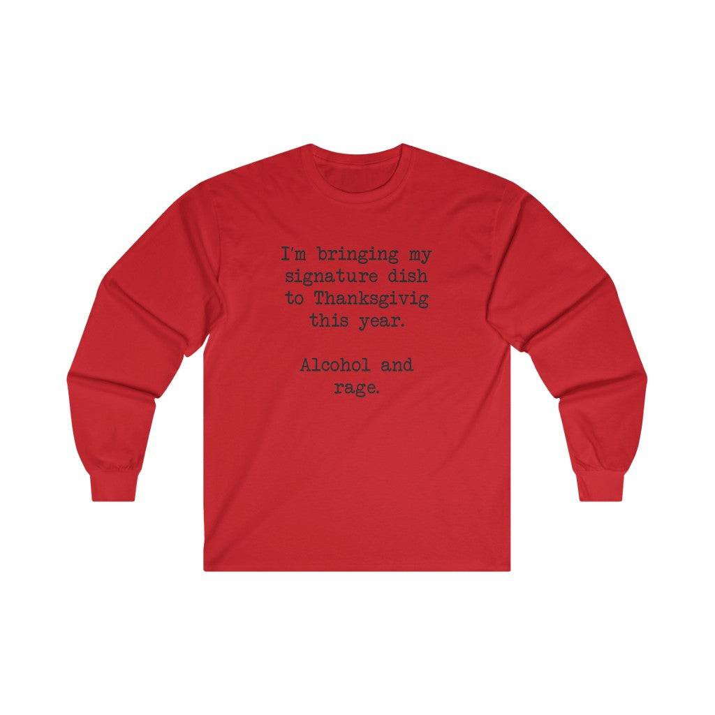 Signature Dish Long Sleeve Tee Signature Dish Long Sleeve Tee