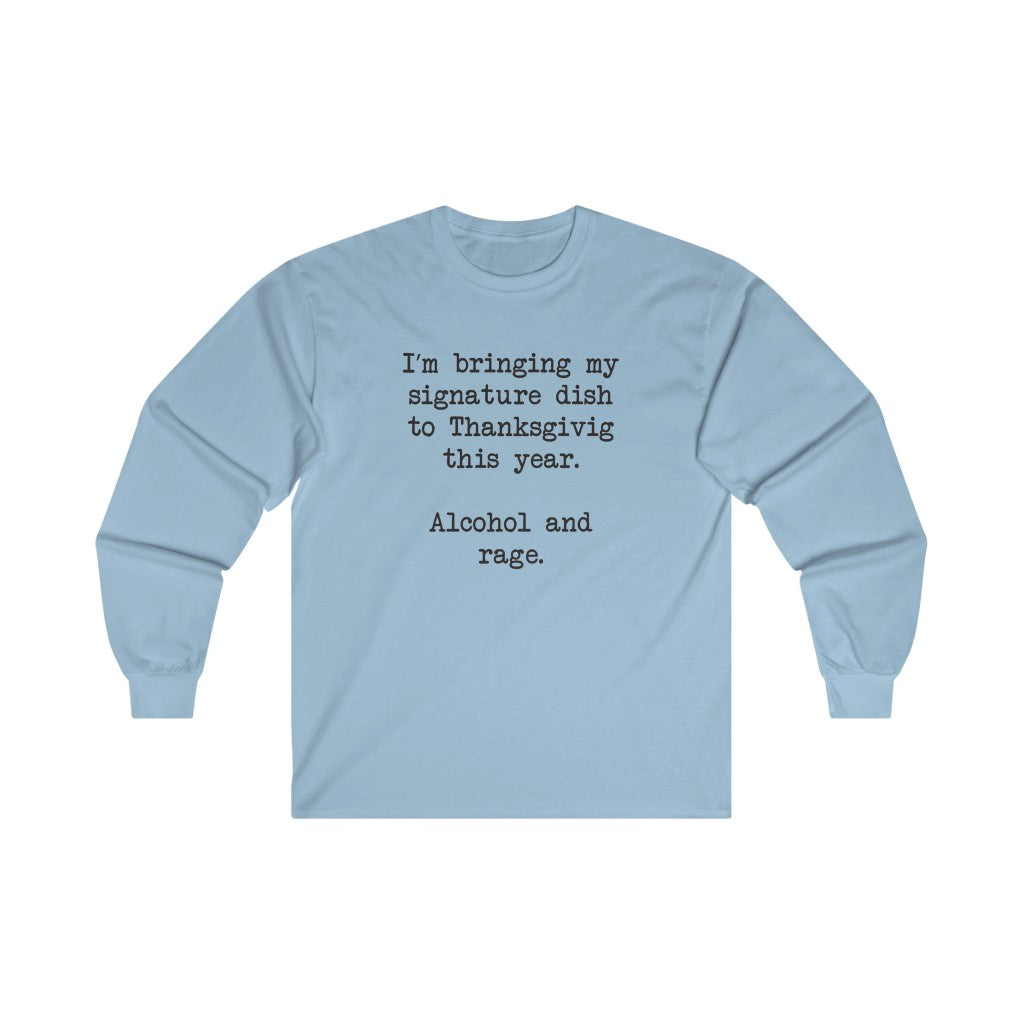Signature Dish Long Sleeve Tee Signature Dish Long Sleeve Tee