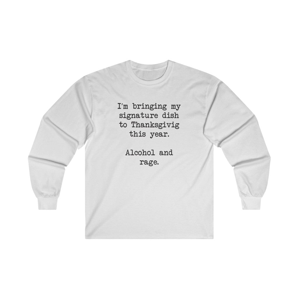 Signature Dish Long Sleeve Tee Signature Dish Long Sleeve Tee