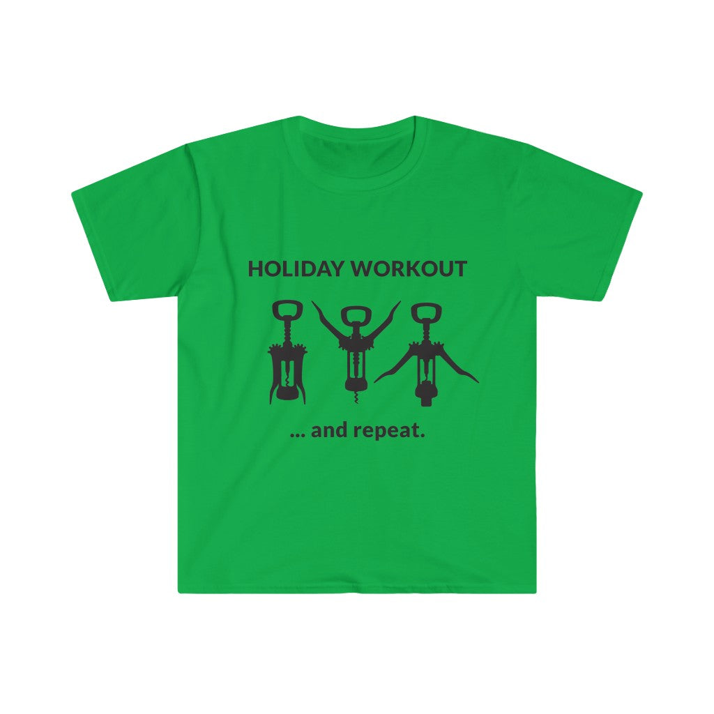 Holiday Workout T-Shirt Holiday Workout T-Shirt