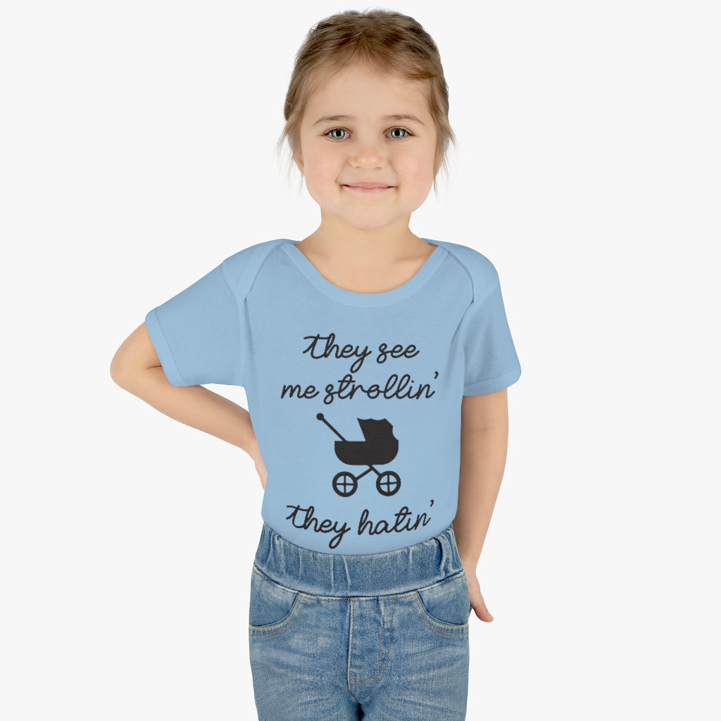 They See Me Strollin Infant Onesie They See Me Strollin Infant Onesie