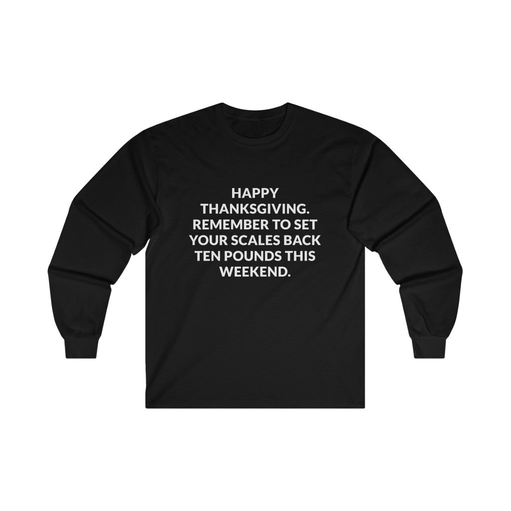 Set Your Scales Long Sleeve Tee Set Your Scales Long Sleeve Tee