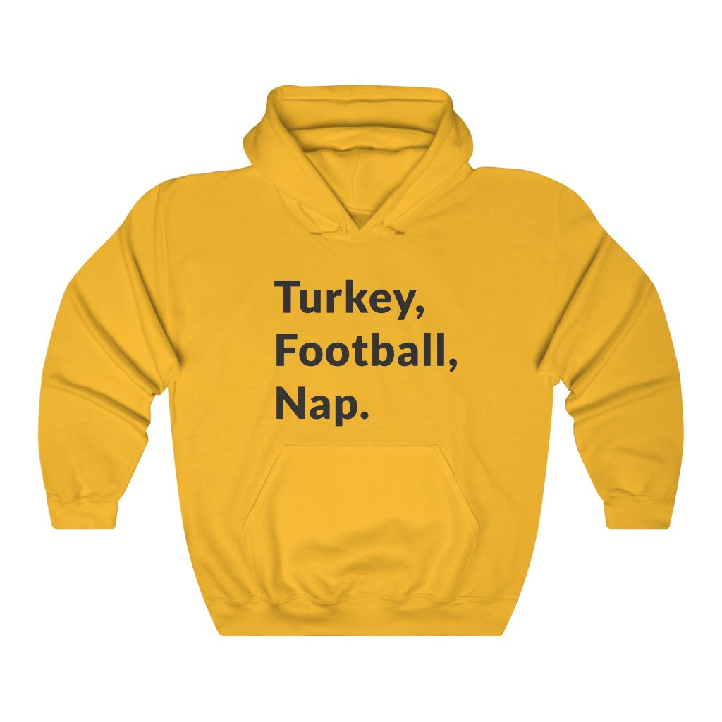 Turkey, Football, Nap Hooded Sweatshirt Turkey, Football, Nap Hooded Sweatshirt