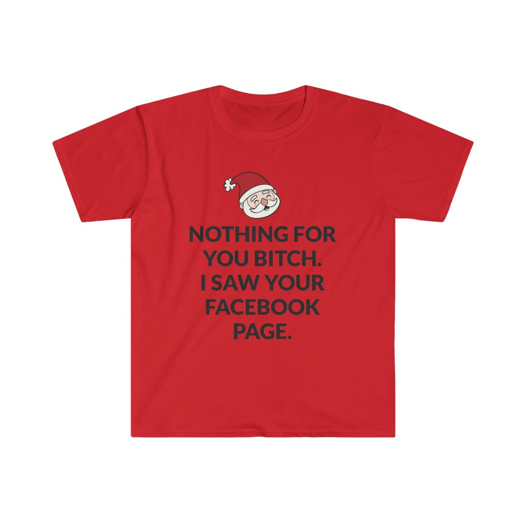 Facebook Says Nothing For You T-Shirt Facebook Says Nothing For You T-Shirt