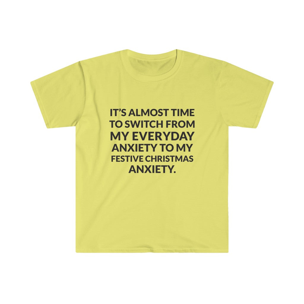 Holiday Anxiety T-Shirt Holiday Anxiety T-Shirt