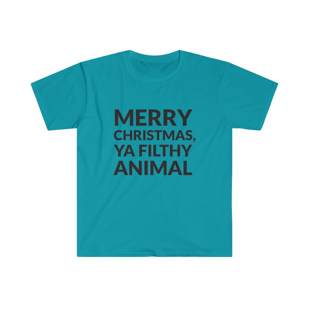 Merry Christmas Ya Filthy Animal T-Shirt Merry Christmas Ya Filthy Animal T-Shirt