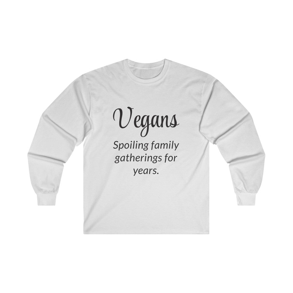 Vegans Long Sleeve Tee Vegans Long Sleeve Tee