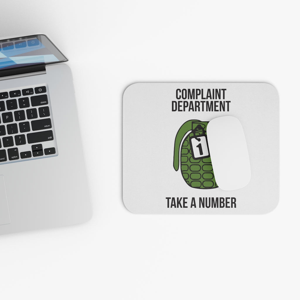 Complaint Department Mouse Pad Complaint Department Mouse Pad