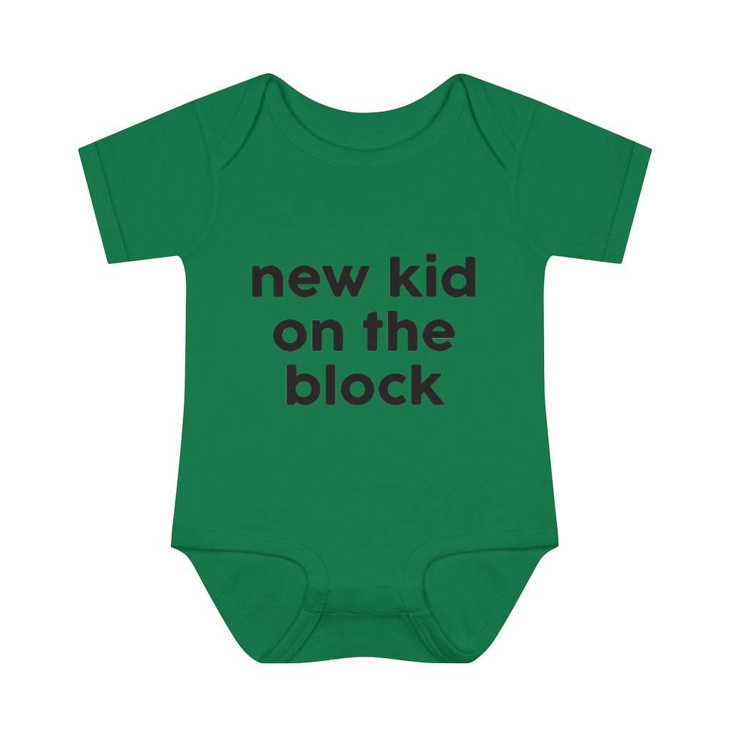New Kid On The Block Infant Onesie New Kid On The Block Infant Onesie