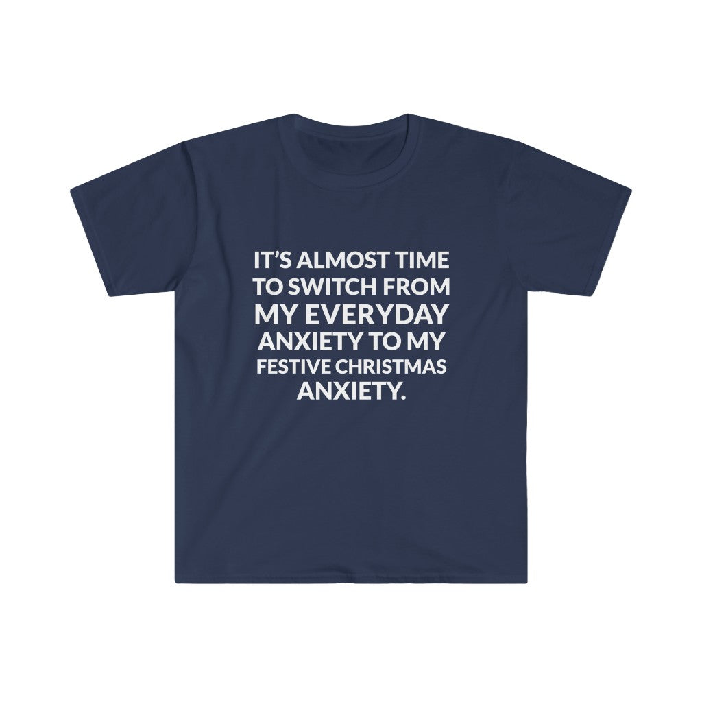 Holiday Anxiety T-Shirt Holiday Anxiety T-Shirt