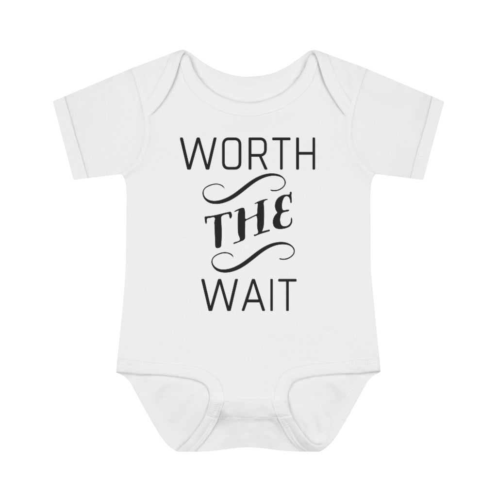 Worth The Wait Infant Onesie Worth The Wait Infant Onesie