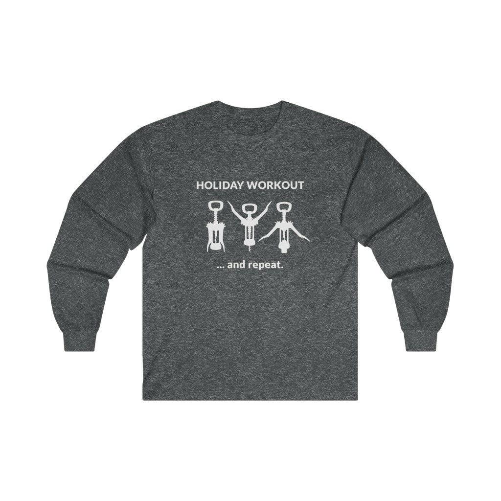 Holiday Workout Long Sleeve Tee Holiday Workout Long Sleeve Tee