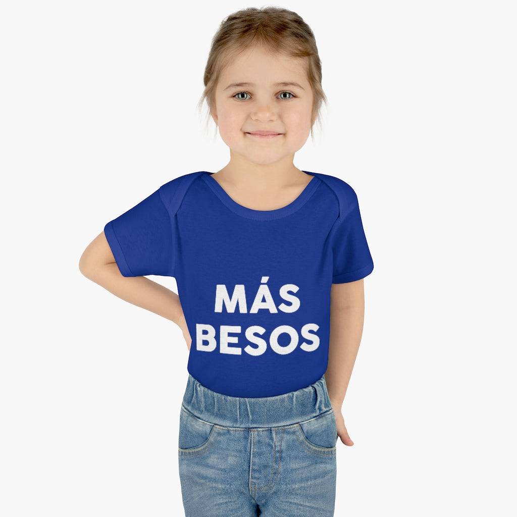 Mas Besos Infant Onesie Mas Besos Infant Onesie