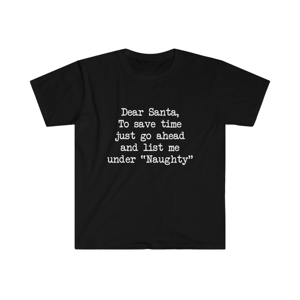 List Me Under NAUGHTY T-Shirt List Me Under NAUGHTY T-Shirt