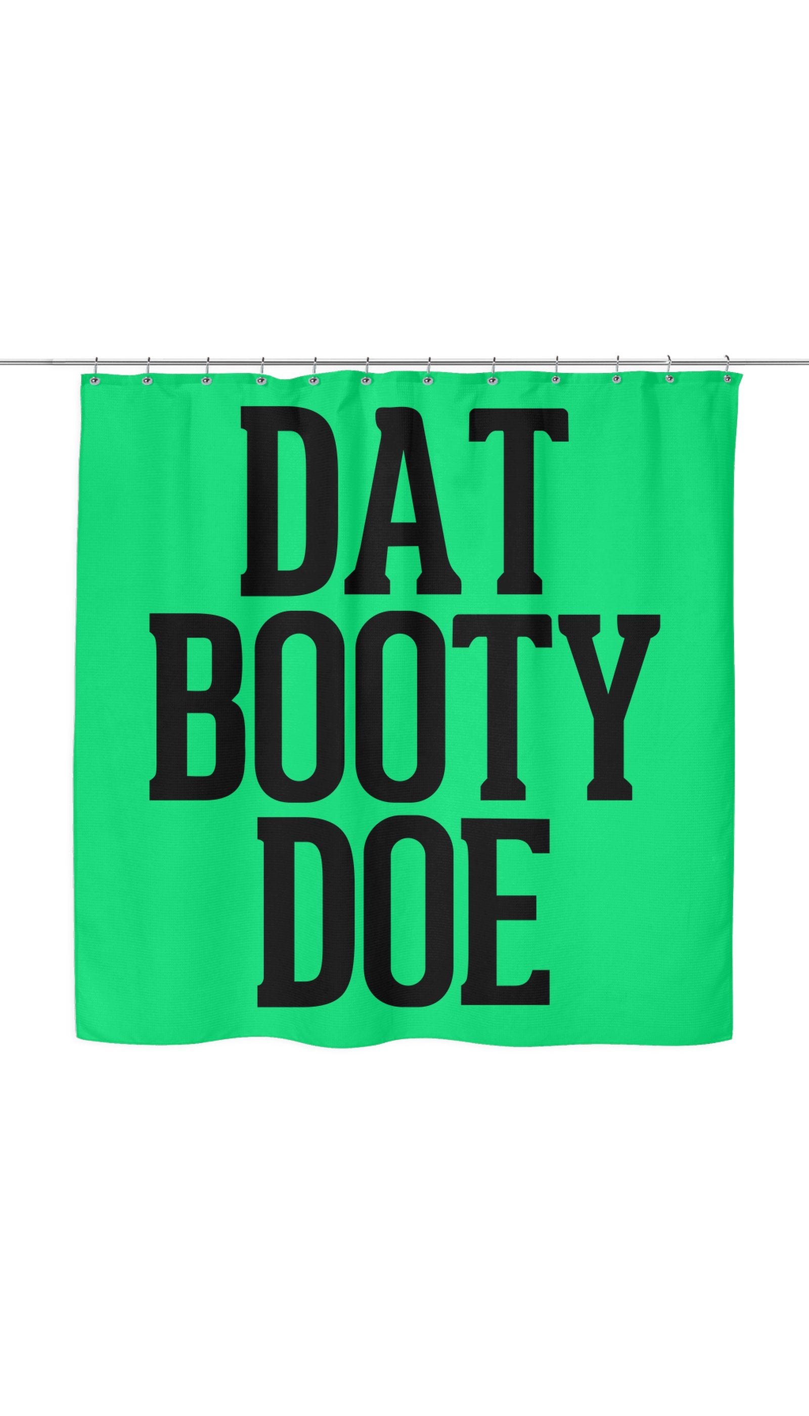 Dat Booty Doe Funny Shower Curtain Dat Booty Doe Shower Curtain
