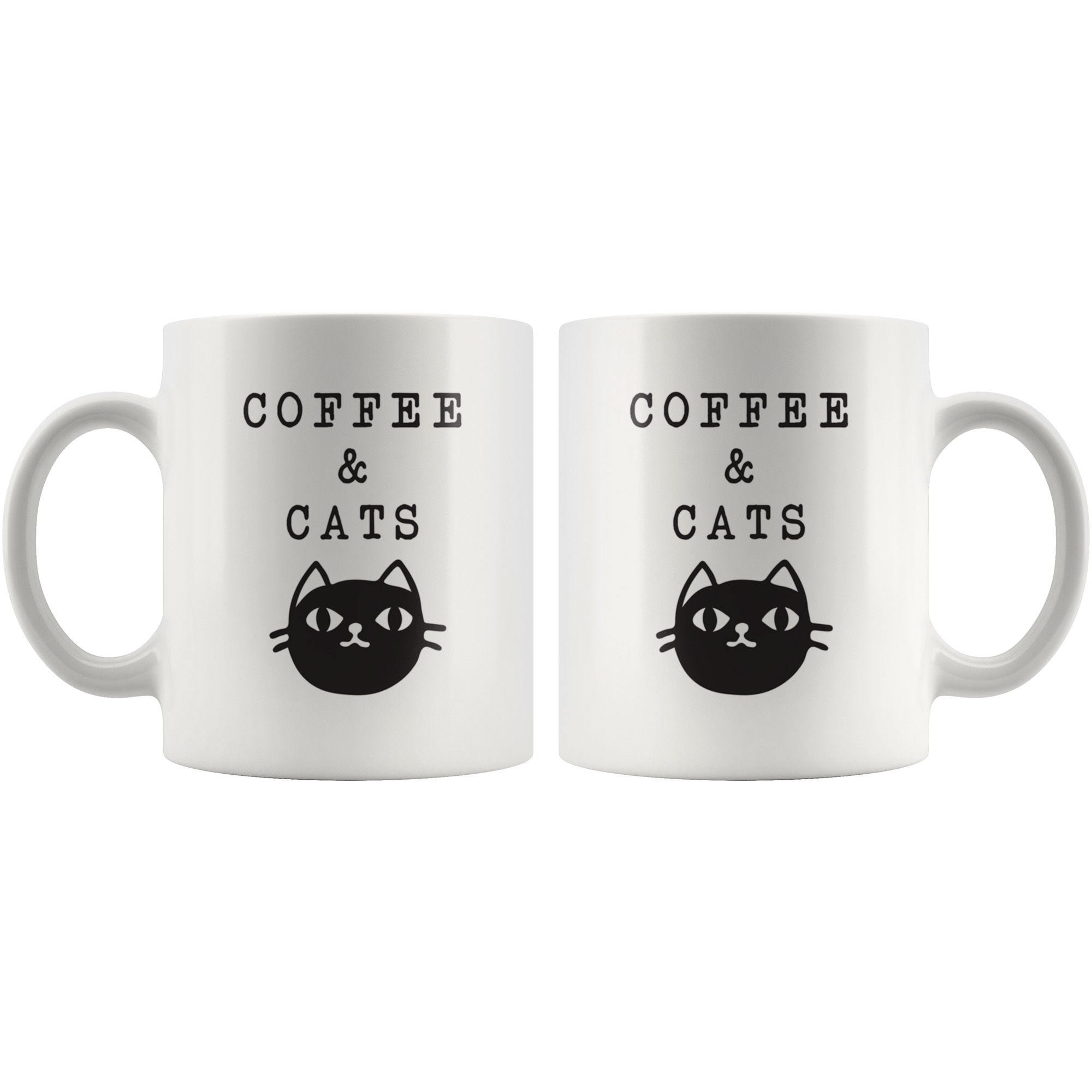 Coffee And Cats Coffee Mug Coffee And Cats Coffee Mug