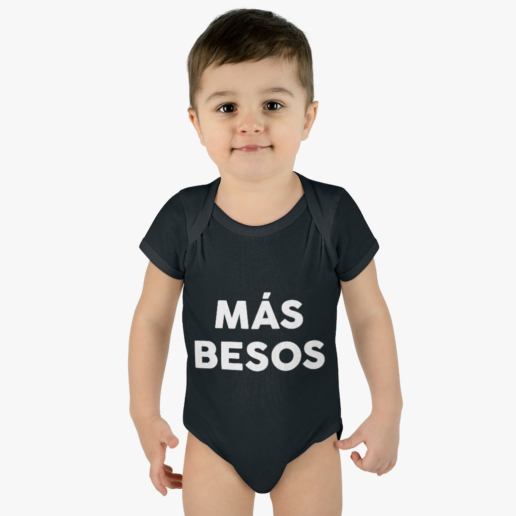 Mas Besos Infant Onesie Mas Besos Infant Onesie