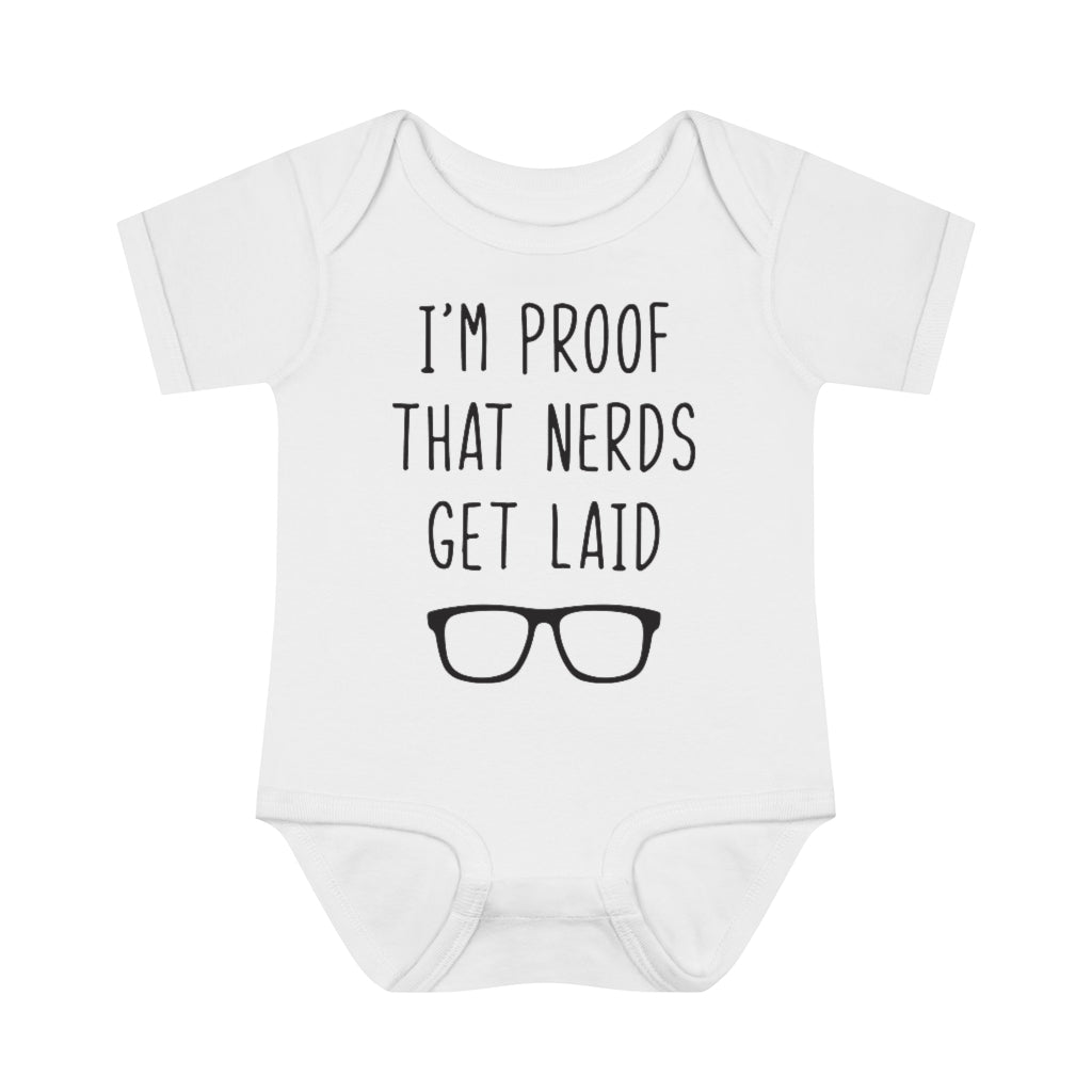 Nerds Do Get Laid Infant Onesie Nerds Do Get Laid Infant Onesie