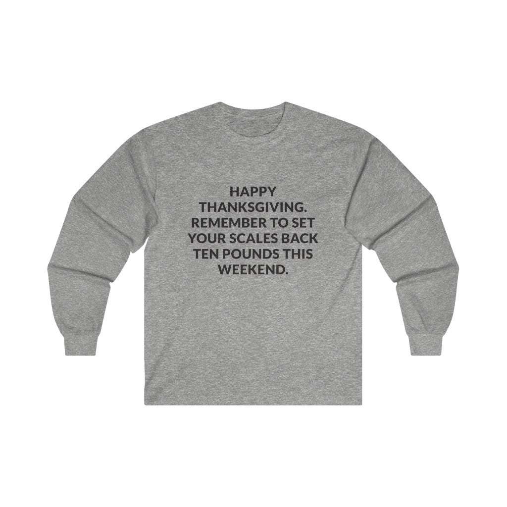 Set Your Scales Long Sleeve Tee Set Your Scales Long Sleeve Tee