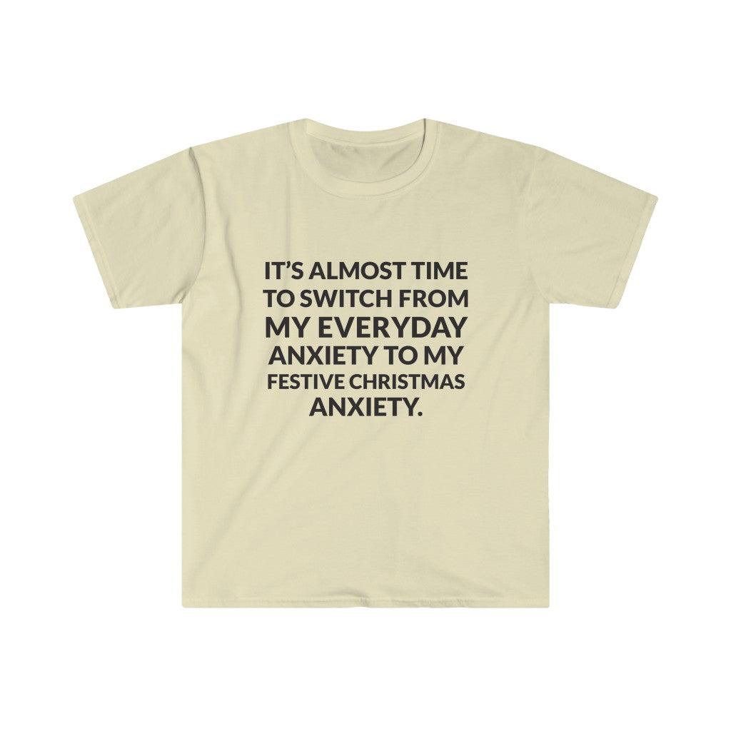 Holiday Anxiety T-Shirt Holiday Anxiety T-Shirt