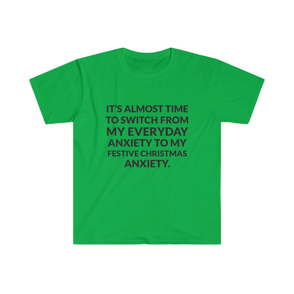 Holiday Anxiety T-Shirt Holiday Anxiety T-Shirt