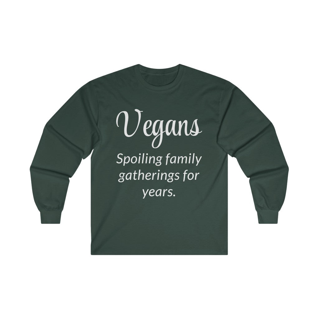 Vegans Long Sleeve Tee Vegans Long Sleeve Tee