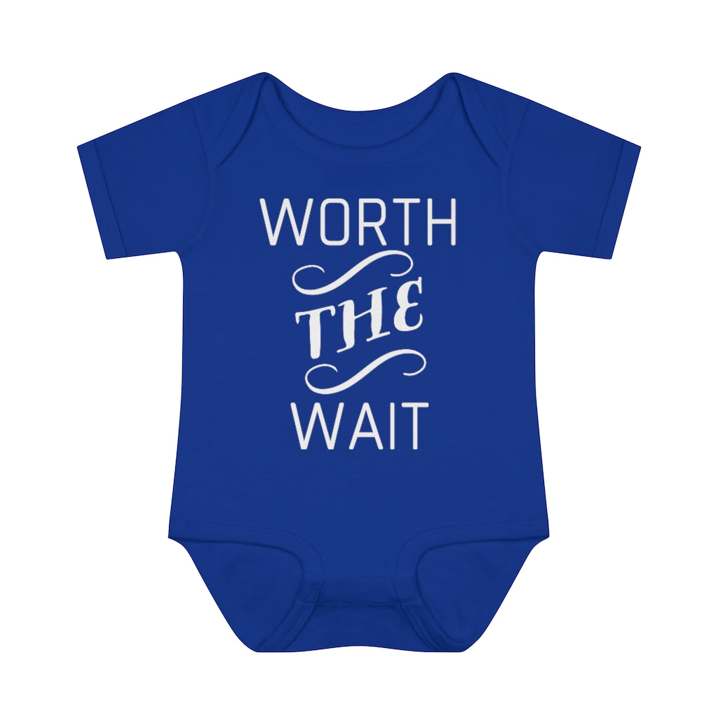 Worth The Wait Infant Onesie Worth The Wait Infant Onesie