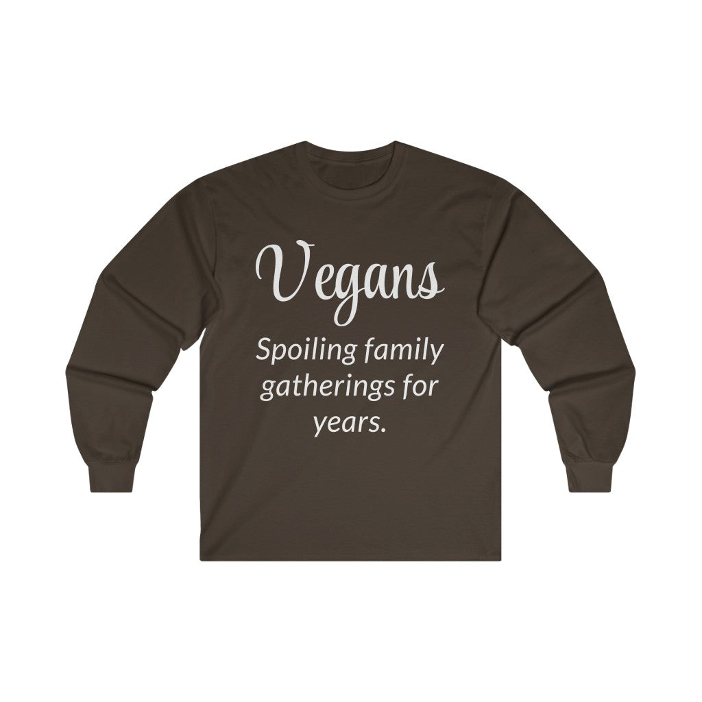 Vegans Long Sleeve Tee Vegans Long Sleeve Tee