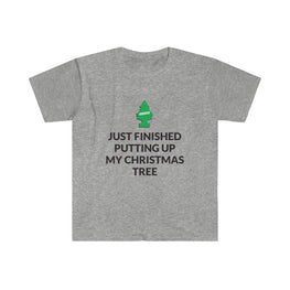 Finished Putting Up My Christmas Tree T-Shirt