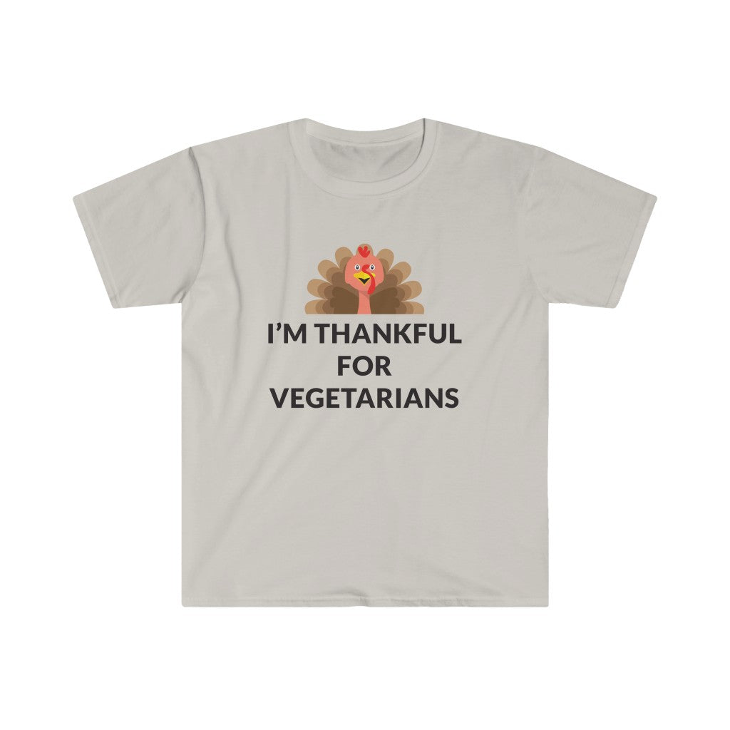 Thankful For Vegetarians T-Shirt Thankful For Vegetarians T-Shirt