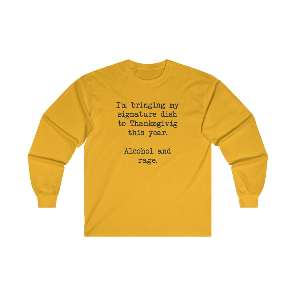 Signature Dish Long Sleeve Tee Signature Dish Long Sleeve Tee