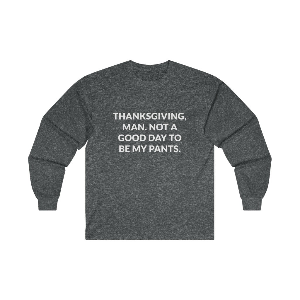 Thanksgiving, Man Long Sleeve Tee Thanksgiving, Man Long Sleeve Tee